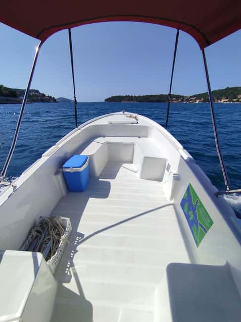 Dubrovnik: Rent a fun and easy to use boat without license - Kolocep and Lopud: Islands You Can Actually Explore