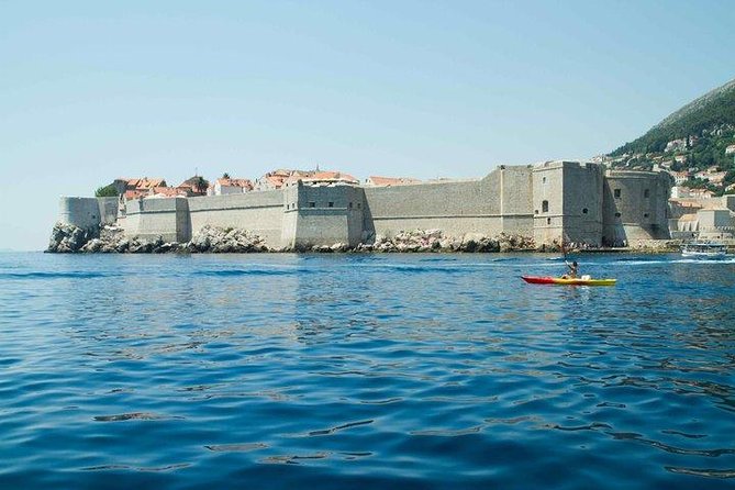 Dubrovnik: Sea Kayaking & Snorkeling Tour - Stop by the waterline: Porporela and the Old Town wall views