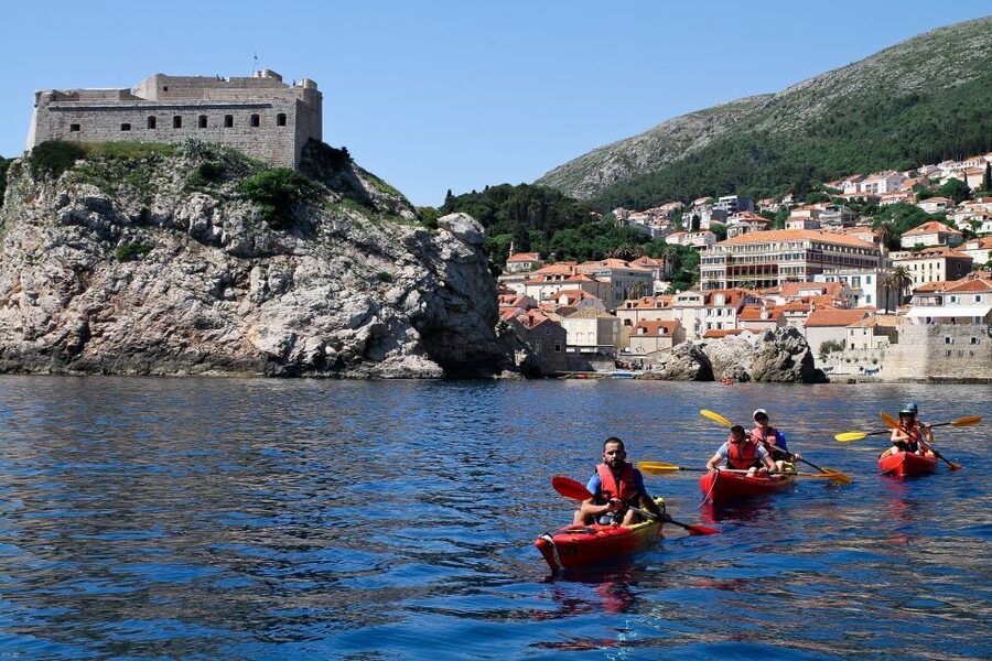 Dubrovnik: Sea Kayaking Tour - Lokrum without disembarking: get the views, skip the island logistics
