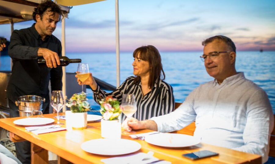 Dubrovnik: Sunset Dinner Cruise around the Old Town - Weather and Comfort: What to Wear for a Chilly Water View