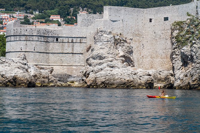 Dubrovnik: Sunset Kayaking & Snorkeling with water &wine - Betina Cave snorkeling break: where it gets fun and where to be careful