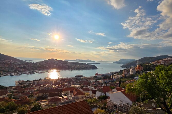 Dubrovnik Sunset Tour with Scenic Views and Local Wine - Stop 6: Mount Srđ finish, Old City lights from above