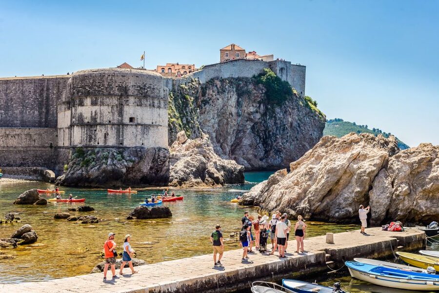Dubrovnik: The Original Game of Thrones Tour & Lokrum Option - Pile Gate into Stradun: where the show meets the city’s rhythm