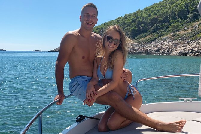 Exclusive private full day boat tour from Dubrovnik & Free drinks - Kolocep Island and the Blue Cave swim and GoPro moment