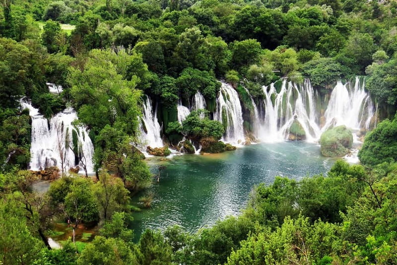 From Dubrovni:Mostar, Kravica Waterfalls, and Kajtaz Tour - Getting picked up in Dubrovnik, then settling in for the ride