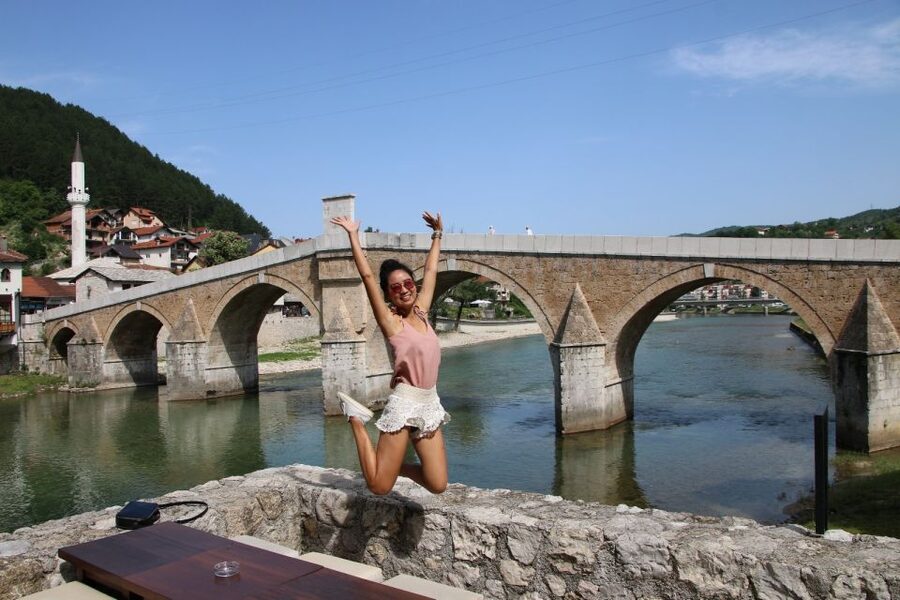 From Dubrovnik: 1-Way Tour to Sarajevo via Mostar and Konjic - Blagaj and the Dervish monastery on a freshwater lake