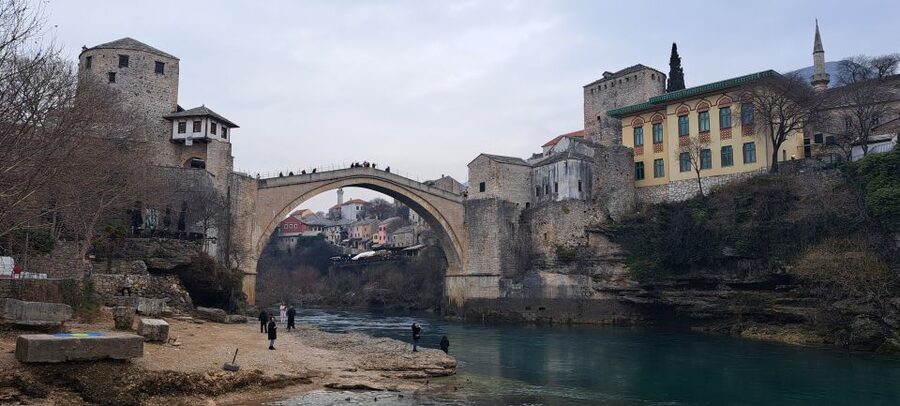 From Dubrovnik: Day Trip to Mostar and Kravica Waterfall - Mostar Old Town and the Old Bridge Over the Neretva