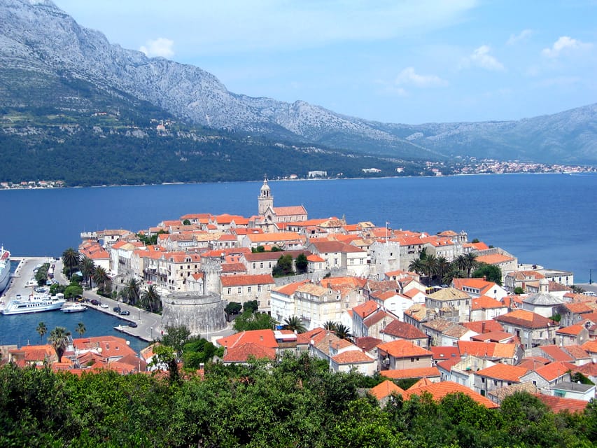 From Dubrovnik: Korcula Island Tour with Wine Tasting - Crossing to Orebić, Then the Boat Ride to Korčula