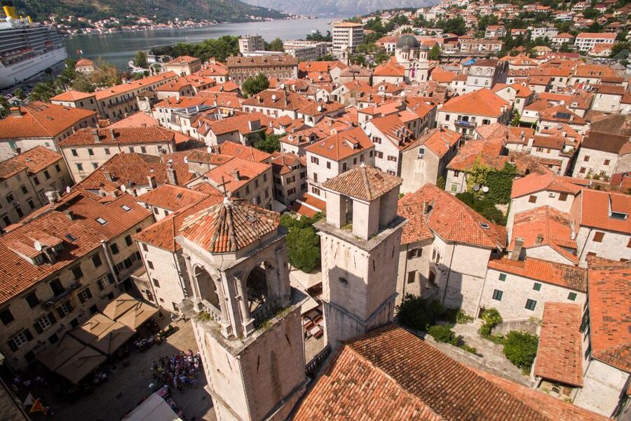 From Dubrovnik: Montenegro, Kotor City Tour - The Bus and Ferry Ride: Where the Bay of Kotor Really Shows Up