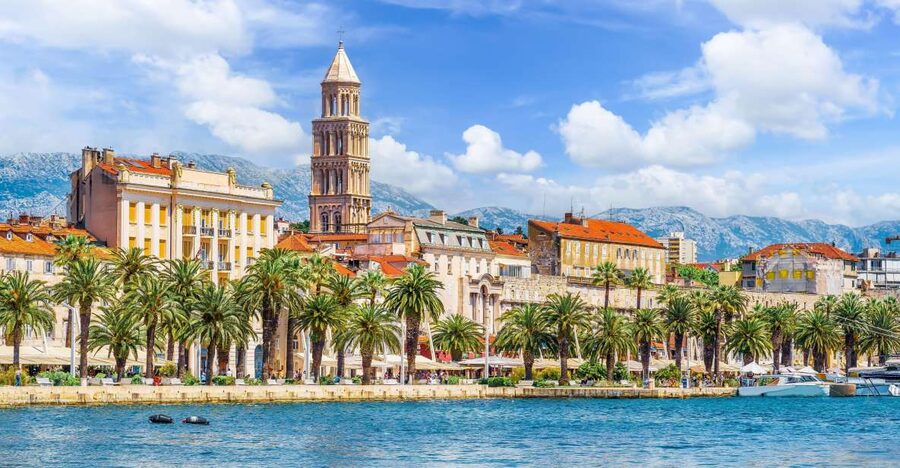 From Dubrovnik: Split Day Trip and City Tour with Transfers - St Domnius Cathedral and the Peristyle Square, how to see it without feeling rushed