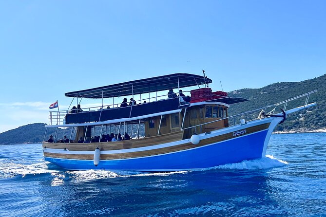 Full-Day Dubrovnik Elaphite Islands Cruise with Lunch and Drinks - What it feels like on the boat: top deck energy and staff that keeps moving