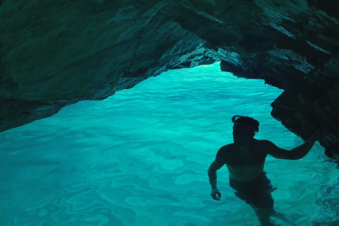 Full Day Kayaking and Snorkeling to Green Cave with GoPro photos - Ruda Island cave stop and the way back to Lopud