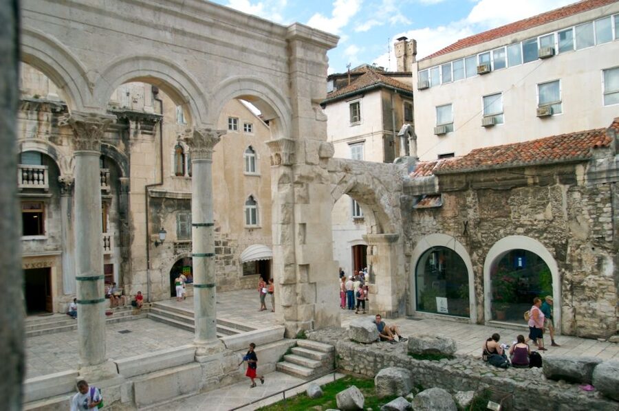 Full-Day Trip from Dubrovnik to Split - Diocletian’s Palace and Peristil, the Roman Core You Can Actually Feel