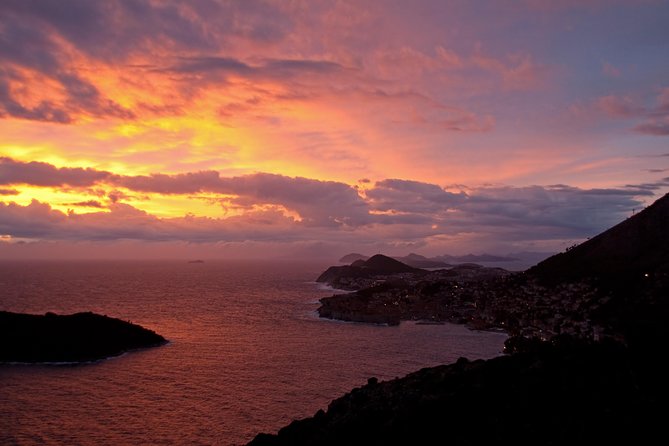 Golden hour SUNSET CRUISE from Dubrovnik Old Town - Champagne, dried fruit, and the music that sets the mood