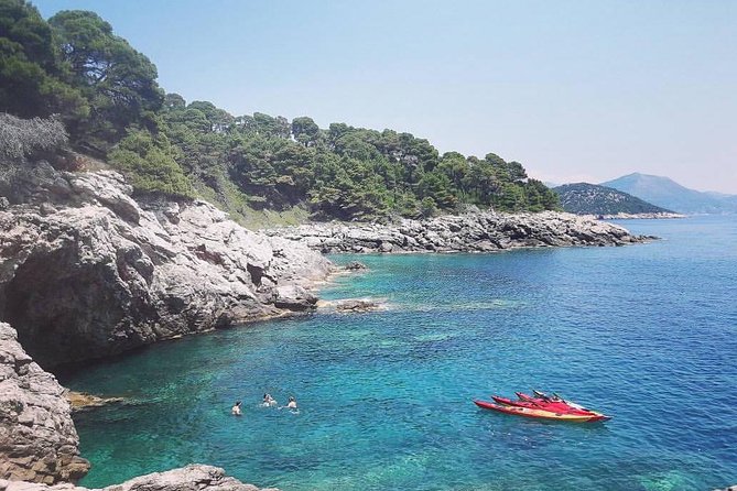 Guided Kayaking and Snorkeling Tour to Green Cave and Sipan Island from Lopud - From Lopud to Sipan: Paddle Time Plus a Planned Swim
