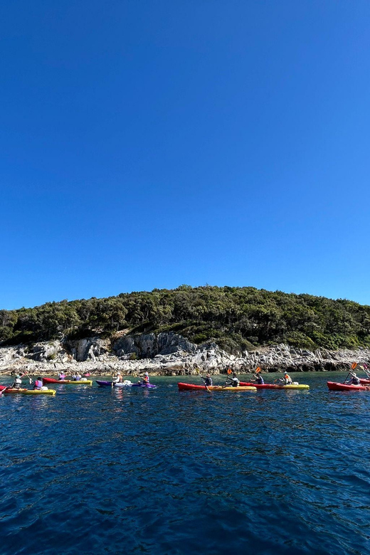 Korcula Archipelago Kayak Tour - Pickup from Korčula town and the first “get ready” moment