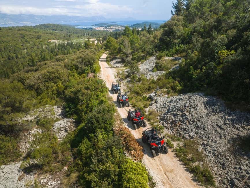 Korcula Buggy Safari With Wine Tasting - The ride setup: pickup in Korčula and how the day flows