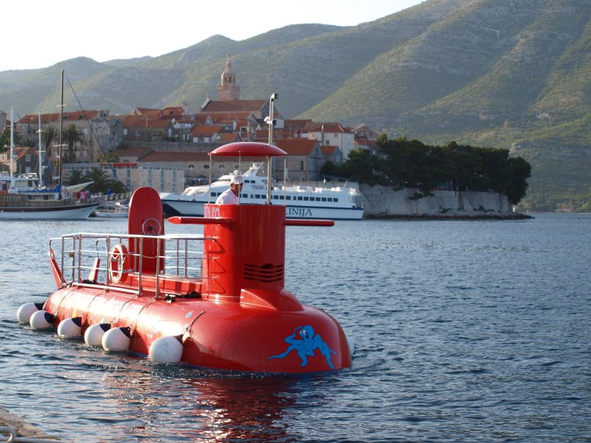 Korcula: Semi-Submarine Tour - The 1.5-meter underwater window experience, what it looks like in real time