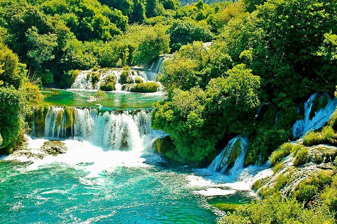 Krka National Park - Private Excursion from Dubrovnik with Mercedes Vehicle - Bacina Lakes break: a scenic reset before the park