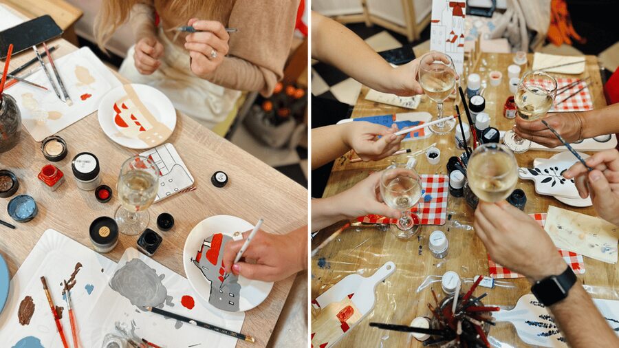 Local Paint and Wine Workshop: A Unique Creative Experience - Small Group Size and Multiple Languages (English, Croatian, Serbian, Bosnian)