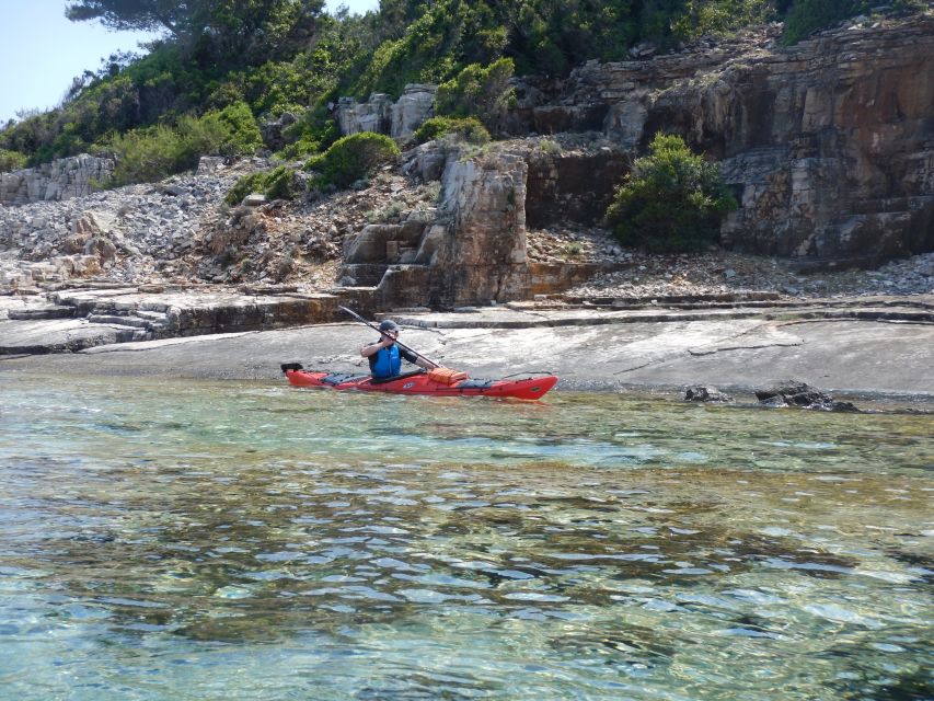 Lumbarda: Half-Day Kayaking and History with Wine delight - Badija Island monastery: a 14th-century Franciscan stop with a twist