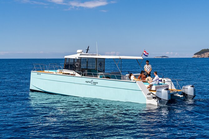Luxury Blue Cave and Elaphiti Islands Small Group Tour - Šunj Beach on Lopud: Fine Sand, No Dock, Plan to Swim