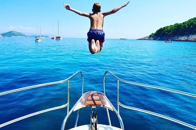 Luxury Private Boat Trip to the Elaphiti Islands from Dubrovnik - Lopud walk and lunch time, plus a botanic garden pause