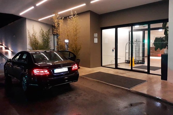 Luxury private transfer: Dubrovnik to Dubrovnik airport - What You Ride: Mercedes E Class, Mercedes V Class, and Group Size