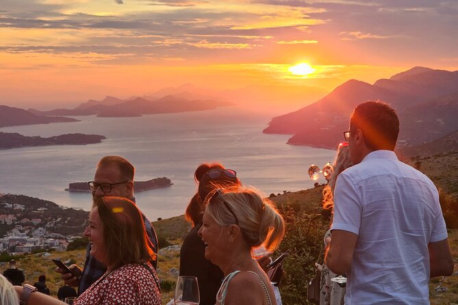 Luxury Sunset Tour with Wine Tasting - Step 4: Sunset Wine Tasting On Mount Srd, Three Croatian Wines In One Finish