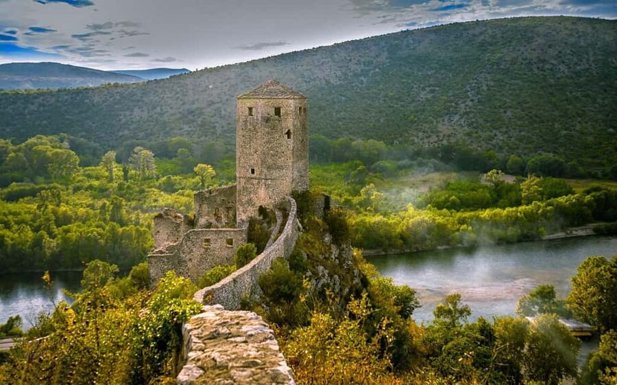 Mostar and Počitelj Day Trip from Dubrovnik - Počitelj on the hill, and the tower climb that turns photos into memories
