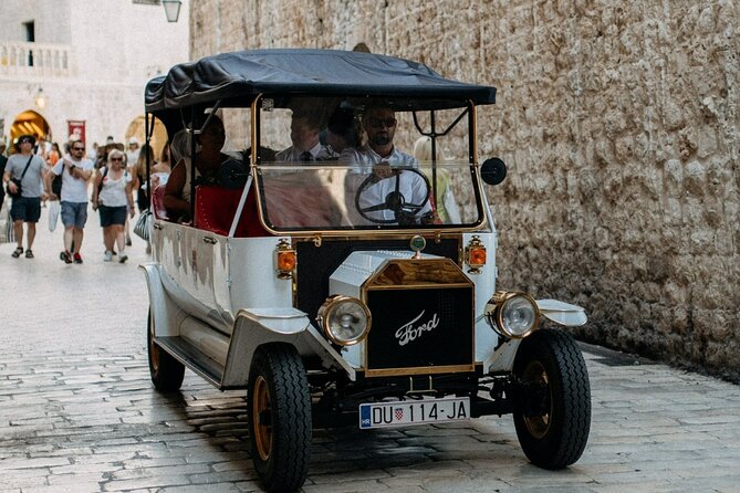 OLD CAR DUBROVNIK private sightseeing tour - A classic open-car orientation tour, not a rushed bus ride