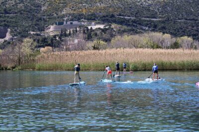 Ombla river Paddleboarding tour in Dubrovnik with snacks