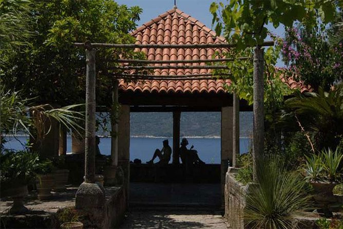 Panorama Dubrovnik & Arboretum Trsteno PRIVATE TOUR - Most Dr. Franja Tuđmana terrace: bay views, port details, and countryside on both sides
