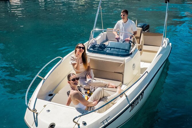 Private Boat Tour-Elafiti islands,Blue and green cave,Sandy Beach - Three caves and turquoise swim breaks on Koločep