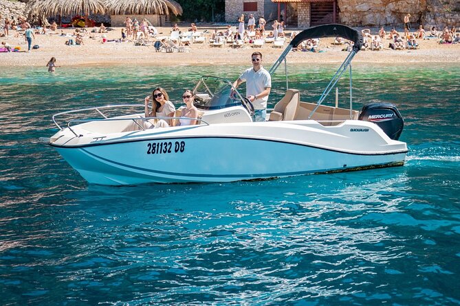 Private Boat Tour-Elafiti islands,Blue and green cave,Sandy Beach - Lokrum Island legends, pigeon caves, and optional swimming