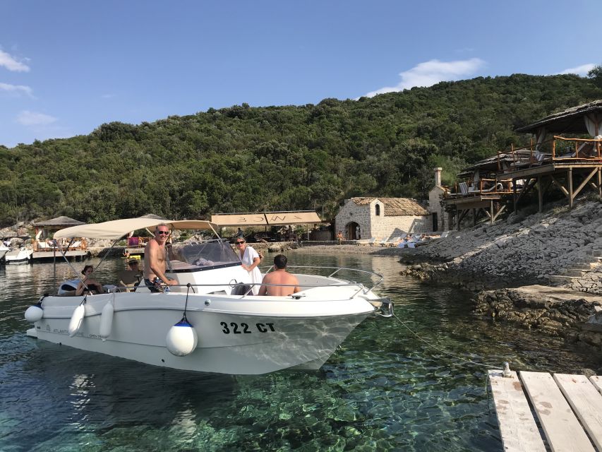 Private boat tour from Dubrovnik/Cavtat to Elafiti islands - Atlantic Marine Open 750: comfort, shade, and space on the water