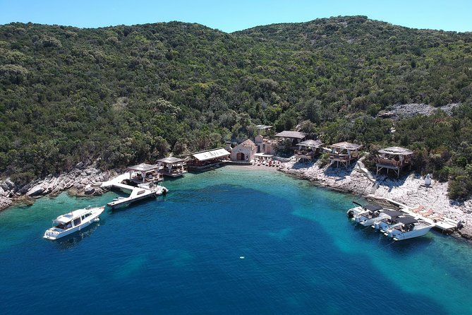 Private Boat Tour to Elafiti Islands - Kolocep Island and the Blue Cave swim off the cliffs