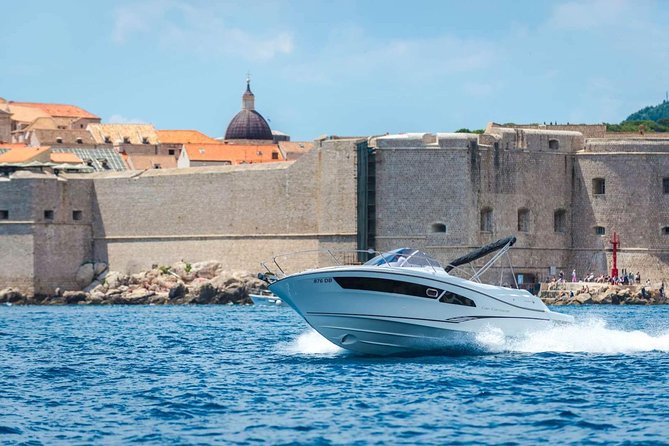 Private Boat Tours Dubrovnik to island Korcula - Stop 1: Kolocep Island and blue cave snorkeling (about 45 minutes)