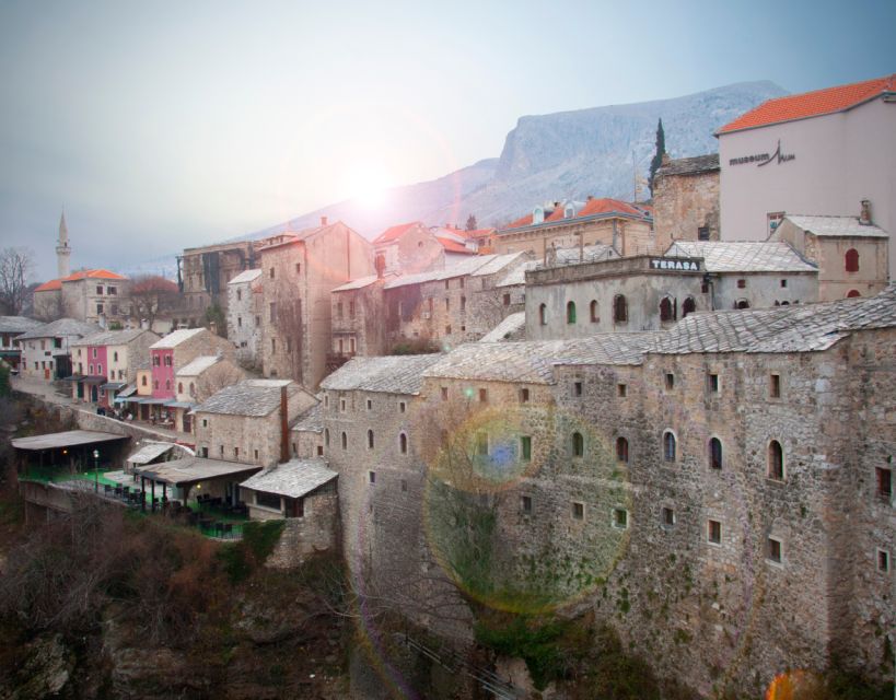 Private Full - Day Tour: Mostar & Kravice Waterfalls from Du - Entering Mostar the Right Way: Old Bridge, the Neretva, and a Postwar Symbol