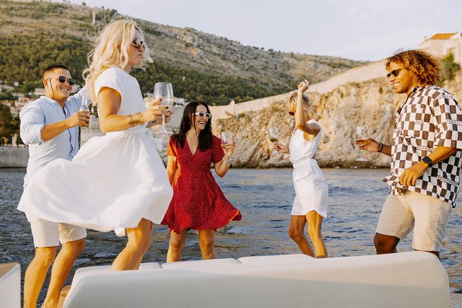 Prosecco & Sunsets: Private Dubrovnik Cruise - Prosecco and the open-sea sunset moment