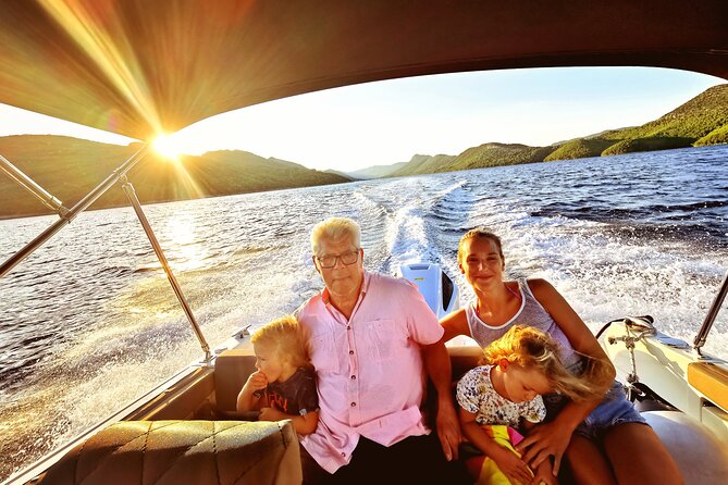 Rent a luxury speed boat for great fun on this Elaphiti Islands tour - Stop 3: Koločep for Clear Water, Caves, and a Beach Break