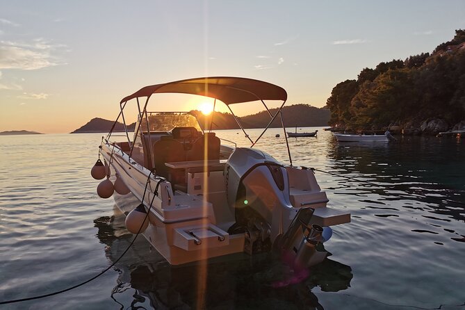 Rent a luxury speed boat for great fun on this Elaphiti Islands tour - The Skipper Makes the Day (Names You Might Hear)