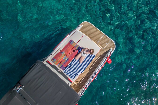 Rent a small boat without skipper - explore the islands and find hidden caves - Fuel, timing, and value for groups up to 6