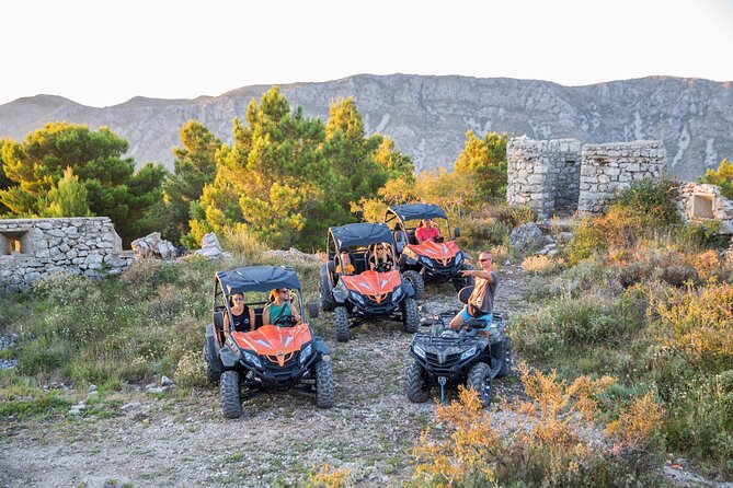 Self-drive Off Road Buggy - The guide riding ahead, and why that setup works