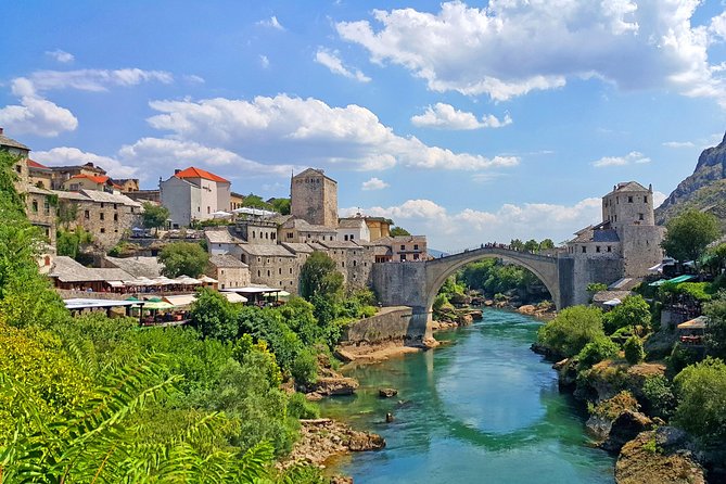 TOP OFFER: Dubrovnik to Split via Ston, Počitelj, Mostar, Kravica - Počitelj: Ottoman-Style Hilltop Village and Fast Photo Stops