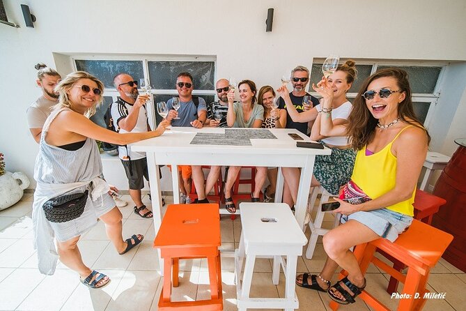 Wine & Sightseeing Tour Korcula - The winery-style stops: wine tastings with honey, olive oil, jams, and sweets